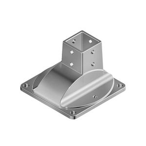 support porte-profilé en aluminium