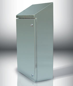 boîte murale / modulaire / en inox / blocable