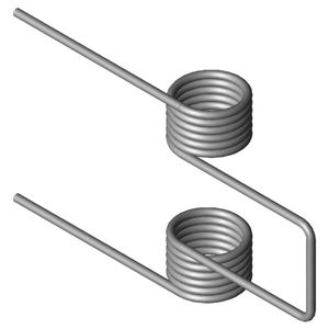 ressort double torsion / à fil / en inox