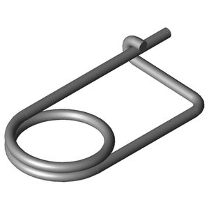 goupille béta / en acier au carbone / de sûreté