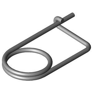 goupille béta / en acier au carbone / de sûreté