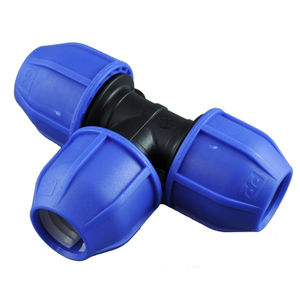 raccord à compression / en T / hydraulique / en polypropylène