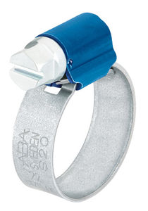 collier de serrage en acier inoxydable / à vis / à bande / sans crantage