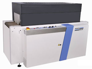 tunnel de rétraction par air chaud / pour manchon thermo-rétractable / grand format / pour produits alimentaires