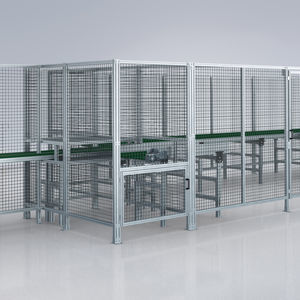 cloison de protection de machine