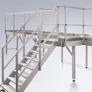 garde-corps en profilé aluminium 1