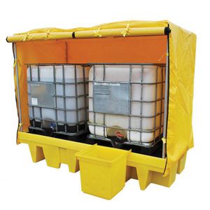 palette de rétention pour conteneur IBC