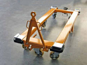 chariot en acier