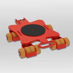 patin rouleur pour forte charge