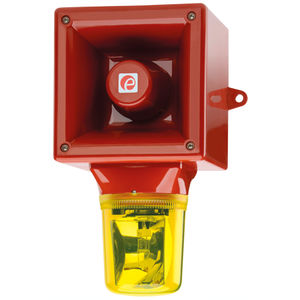 diffuseur d'alarme sonore avec feu tournant 1