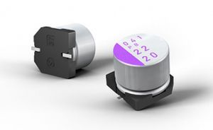 condensateur en aluminium / en polymère / cylindrique