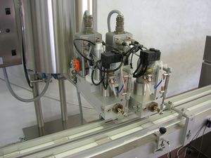machine de production de fard à paupières