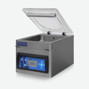 machine d'emballage à avance manuelle / sous vide / pour l'industrie agroalimentaire / de table