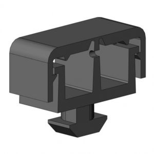 embase pour collier de serrage encliquetable / en polyamide
