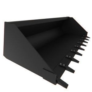 godet standard / pour chargeuse compacte / pour chargeuse / pour chariot télescopique