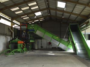 presse à balles pour carton