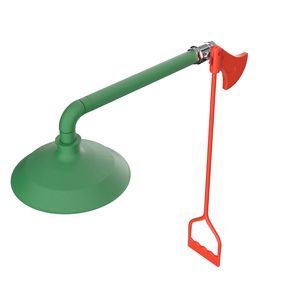 douche de sécurité murale