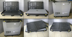 caisse-palette en plastique