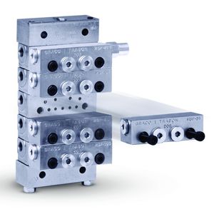 manifold multivoie / en inox / pour système de lubrification centralisée