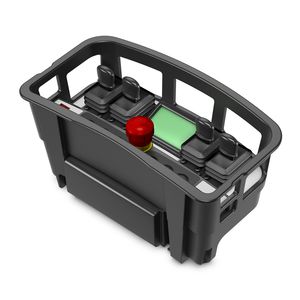 télécommande radio / à boutons configurables / à joystick / avec interrupteur d'arrêt d'urgence