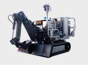 chariot robotisé radiocommandé de manutention