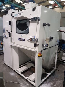 cabine de sablage humide