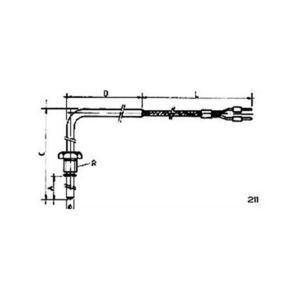 sonde de température au silicium