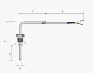 sonde de température au silicium