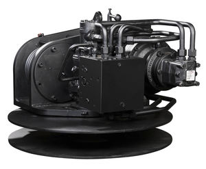 treuil hydraulique / de traction / à tambour rotatif