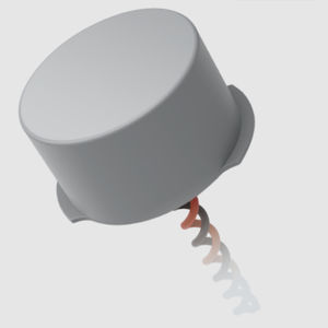 transducteur à ultrasons cylindrique