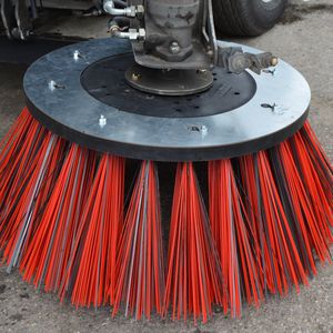 brosse circulaire / en coupe / de nettoyage / en polypropylène