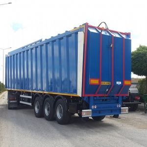 semi-remorque de déchets