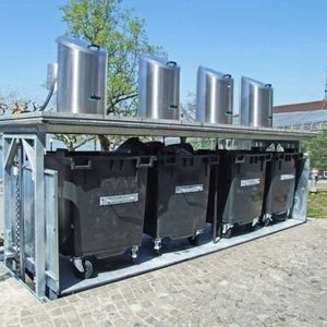 conteneur à déchets en plastique