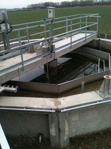 station de traitement des eaux usées biologique