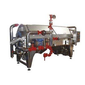 cuiseur industriel à immersion / à injection de vapeur / blancheur / à tambour