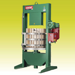 presse hydraulique / à compression / pour l'industrie agroalimentaire / verticale