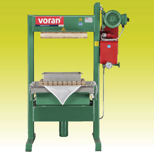 presse hydraulique / à compression / pour l'industrie agroalimentaire / verticale
