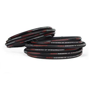 tuyau flexible hydraulique / en caoutchouc / synthétique / léger