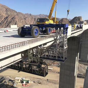 plateforme pour construction de pont