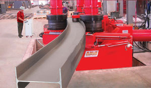 cintreuse hydraulique / de profilés / CNC / automatique