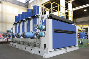 machine à redresser pour tôle