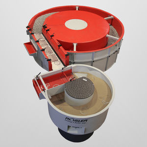 machine de tribofinition d'ébavurage