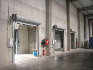 porte à enroulement