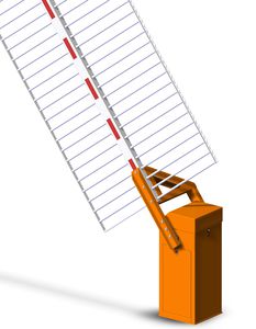 barrière d'accès 1