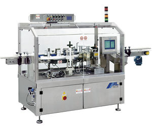 machine d'étiquetage automatique / pour emballage / pour bouteilles / pour applications cosmétiques