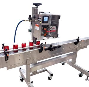 applicateur d'étiquettes contrôlé par PLC