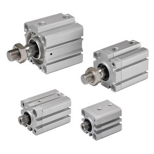 actionneur linéaire / pneumatique / à double effet / compact