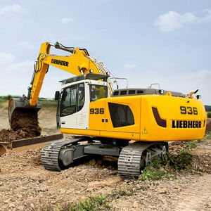 pelleteuse lourde / sur chenilles / Tier 4 final / pour chantier de construction