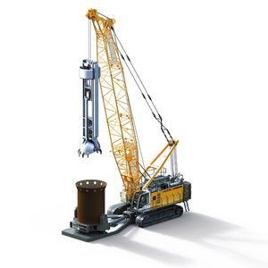 grue sur chenilles