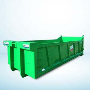 conteneur à déchets en acier
